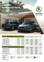 Skoda Octavia - cennik 2018 SK EUR